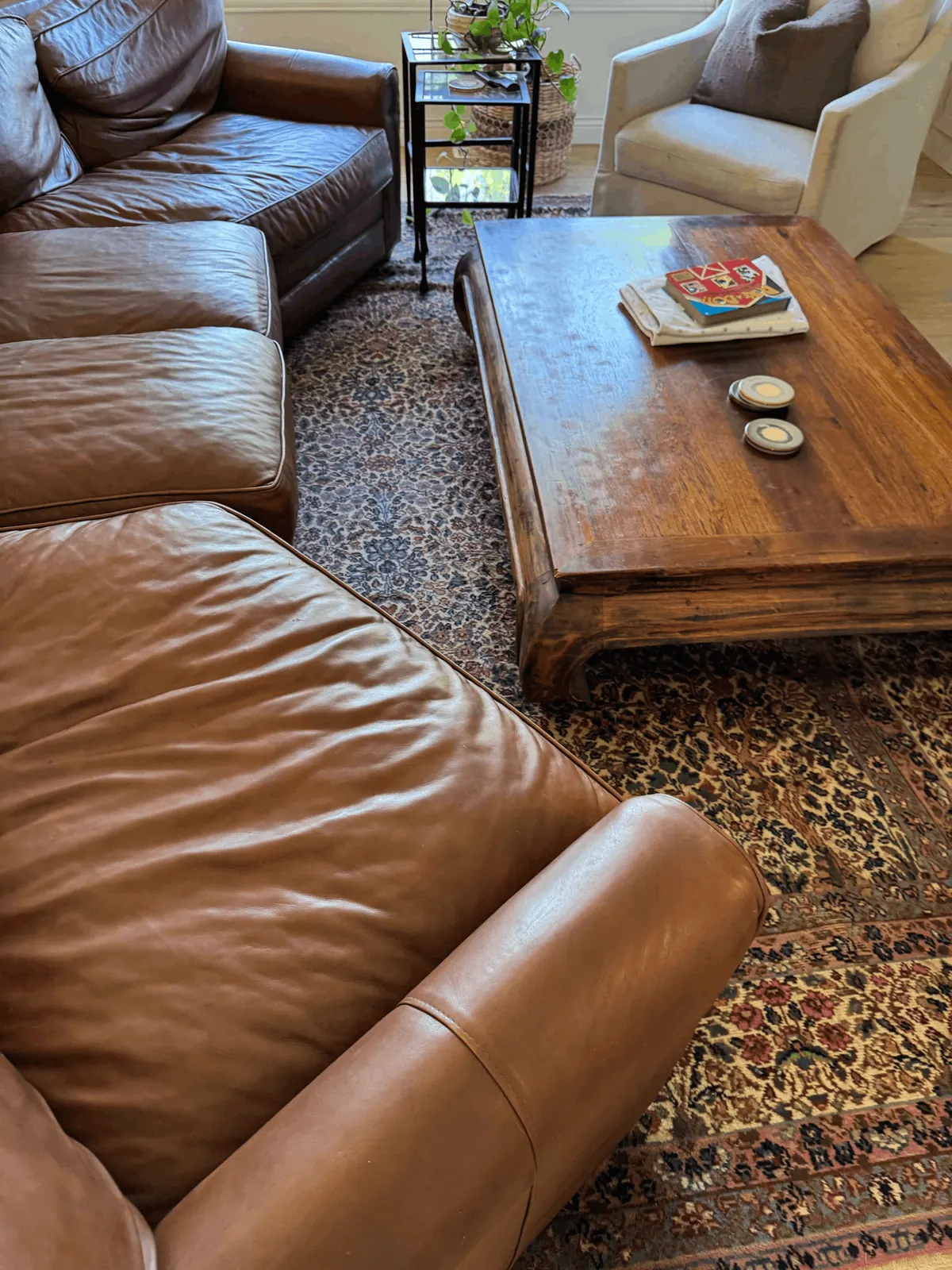 Freshly cleaned living room in a Madison home
